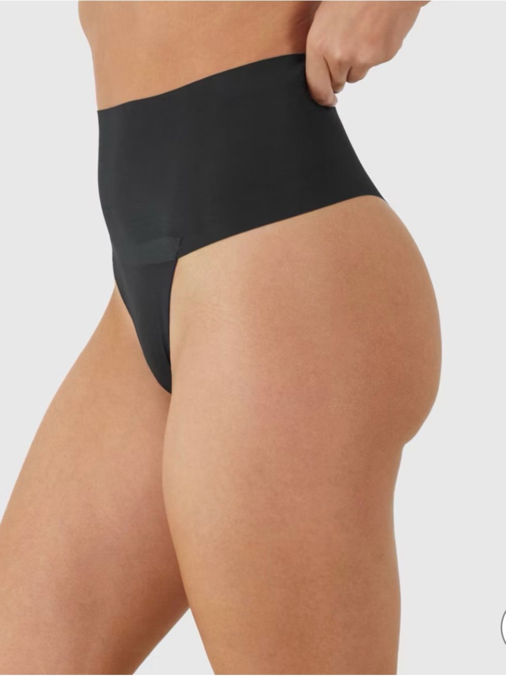 Maidenform Seamless Light Shaping Thong 2-Pack in Black & Nude Size Medium *NEW - Picture 4 of 12